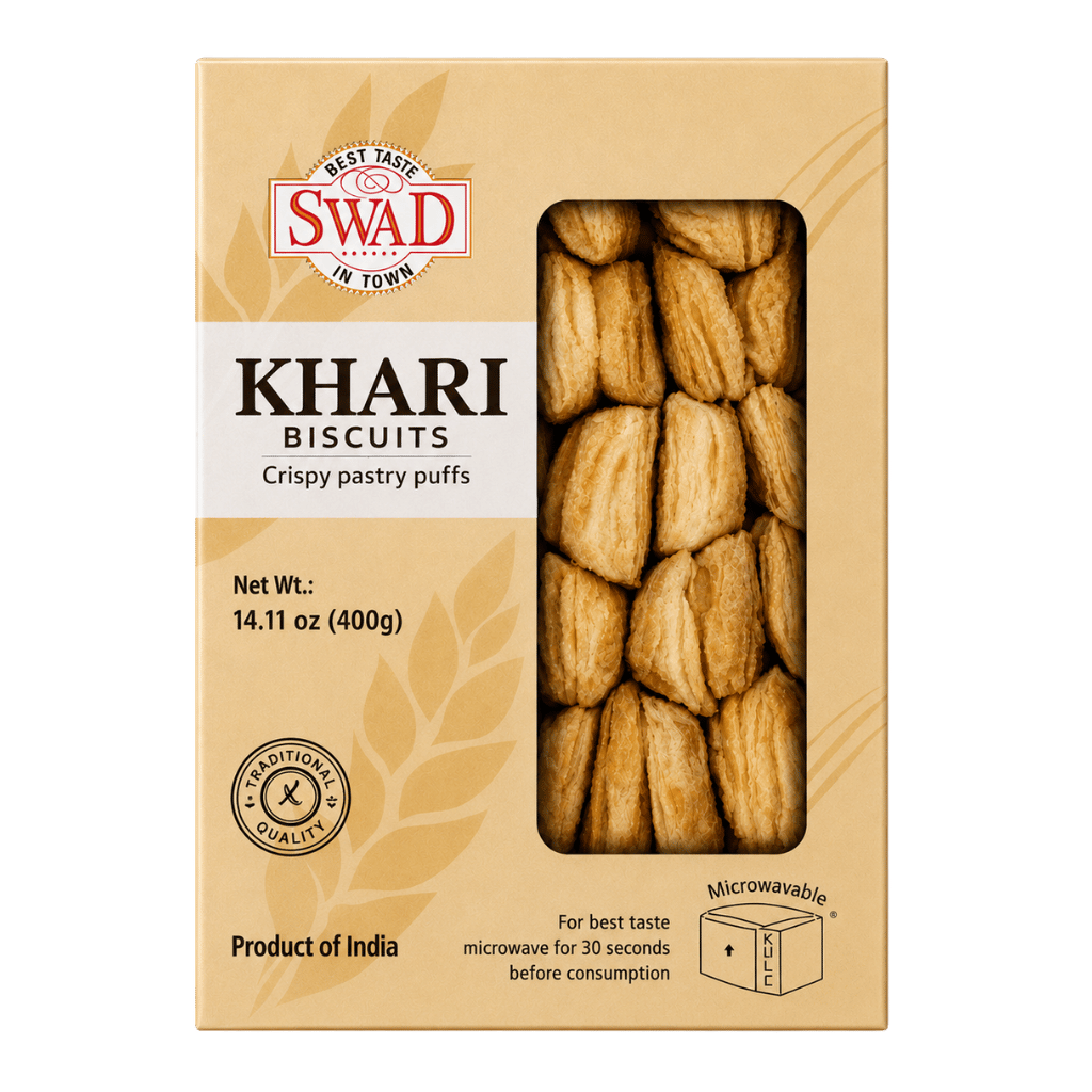 Swad Khari Biscuit Plain 400 g buy online USA - 1
